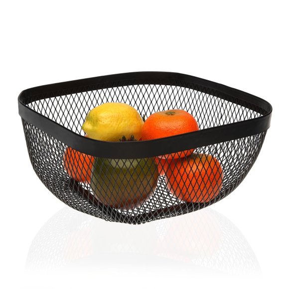  FRUTTIERA IN METALLO - NERO