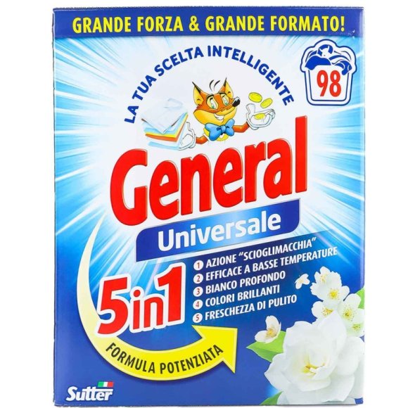 GENERAL FUSTONE 98 MISURINI