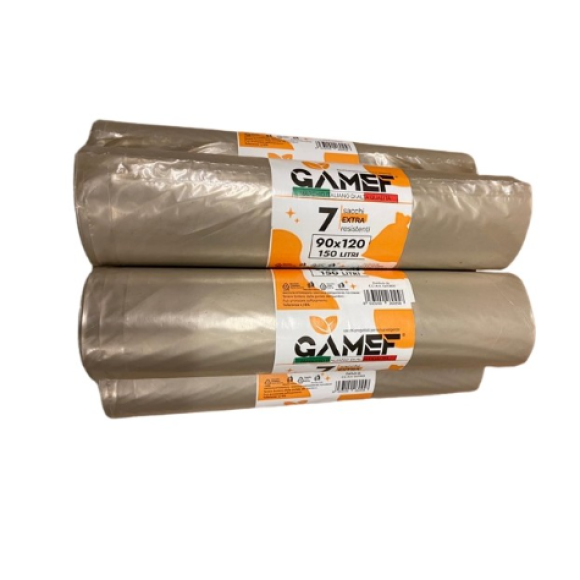 SACCHI N.U. ROTOLO 90 X 120 CM AMBRA 300 G