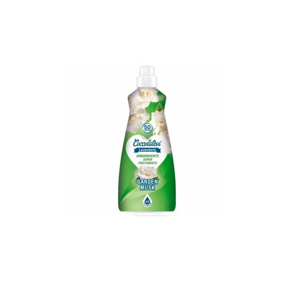 Coccolatemi Lavanderia – Ammorbidente Super Profumante Garden Musk (50 lavaggi) 1250ml 