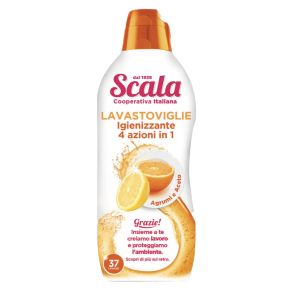 Scala Gel Lavastoviglie Aceto & Agrumi 750 ml Scala Gel Lavastoviglie Aceto & Agrumi 750 ml