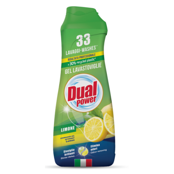 Dual Power Gel 660Ml Limone Lavastoviglie