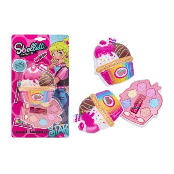 SBELLETTI COFANETTO TRUCCHI COPPETTA GELATO SBELLETTI COFANETTO TRUCCHI COPPETTA GELATO