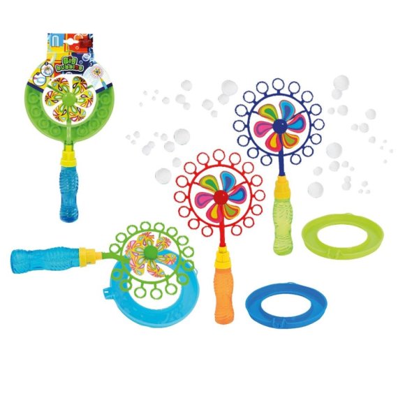 GIRANDOLA CON BOLLE 17CM 80ML - COLORI ASSORTITI 