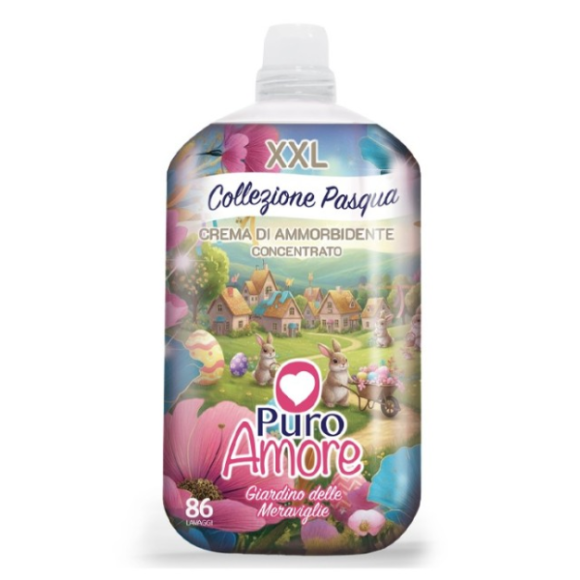 PURO AMORE Ammorbidente Concentrato Giardino Delle Meraviglie 86 Lavaggi PURO AMORE Ammorbidente Concentrato Giardino Delle Meraviglie 86 Lavaggi