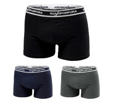 ROSSOPORPORA - 3 PEZZI BOXER UOMO "GIGI" - COLORI ASSORTITI