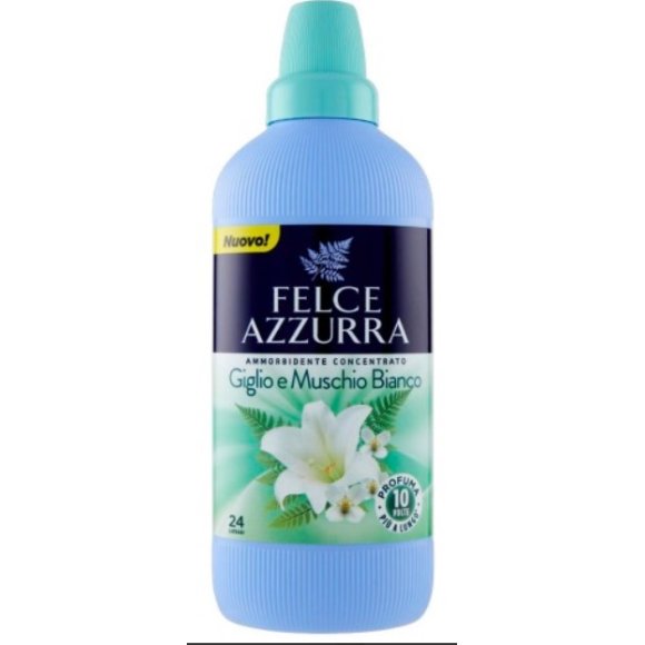 FELCE AZZURRA AMMORBIDENTE CONCENTRATO GIGLIO E MUSCHIO BIANCO 600ML FELCE AZZURRA AMMORBIDENTE CONCENTRATO GIGLIO E MUSCHIO BIANCO 600ML