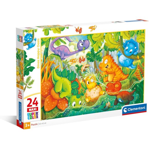PUZZLE 24 MAXI NOLI DINOS HAPPY
