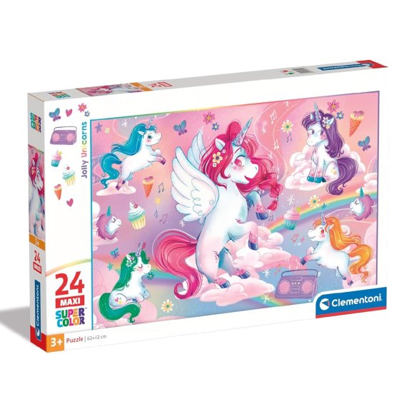 PUZZLE 24 MAXI NOLI JOLLY UNICORNS