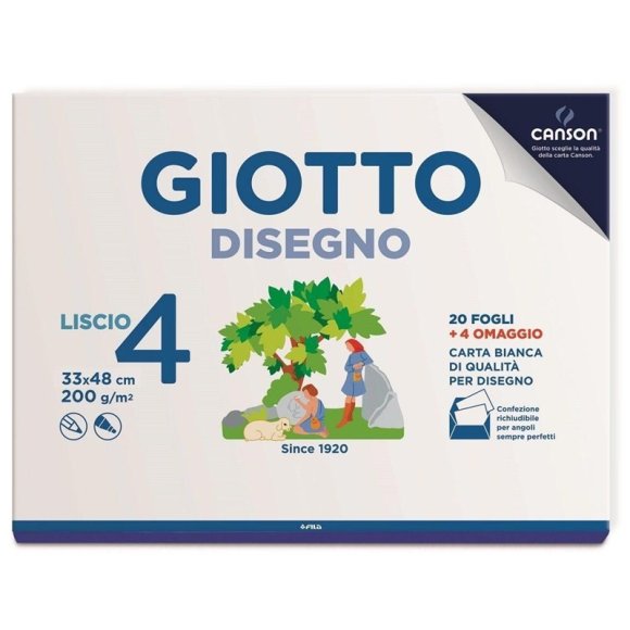 GIOTTO DESIGN A4 LISCIO 583700