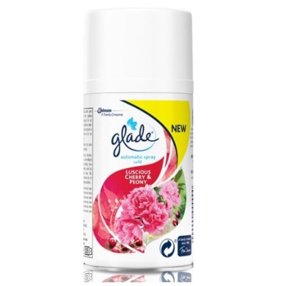 GLADE DEO-AUTOMATIC RIC CHERRY&PEON