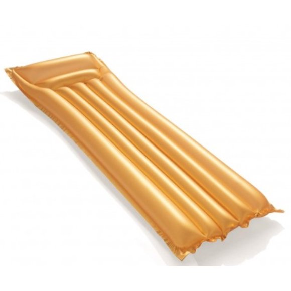 MATERASSINO GONFIABILE ORO -183X69 CM 