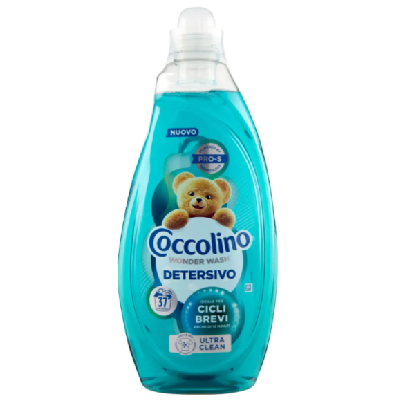 Coccolino Detersivo Liquido Lavatrice 1480ml - Ultra Clean Coccolino Detersivo Liquido Lavatrice 1480ml - Ultra Clean