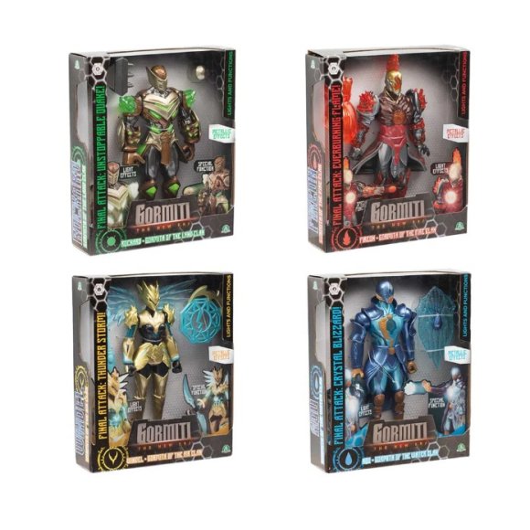 GORMITI ATTACCO 27CM CON LUCI