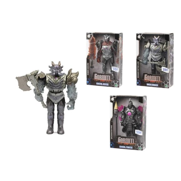 GORMITI VILLAINS 27CM CON ARMI