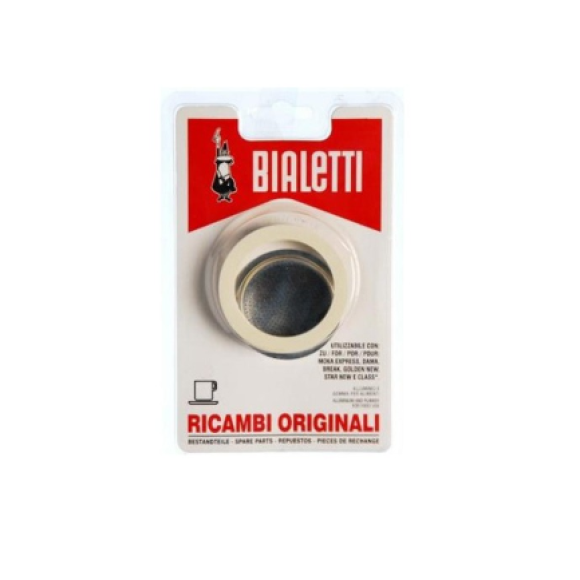 3 guarnizioni Bialetti per moka da 1 tazza