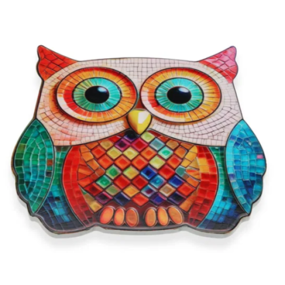 SOTTOPIATTO GUFO BIANCO VERSA