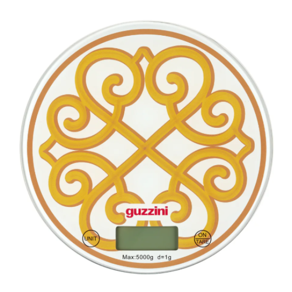 GUZZINI NATALE BILANCIA DA CUCINA DIGITALE "HARMONIA" GIALLO 