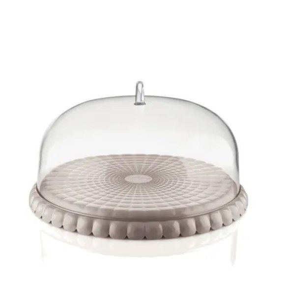 GUZZINI - SET TORTIERA PICCOLA "TIFFANY" - TORTORA