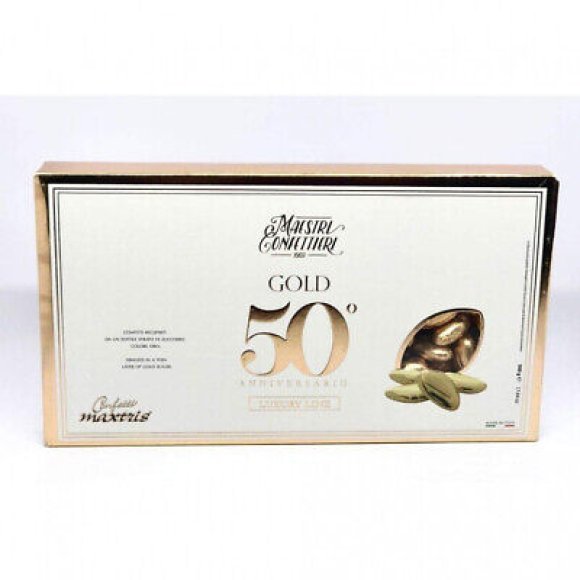 MAXTRIS - CONFETTI MANDORLA LUXURY LINE - NOZZE D'ORO 