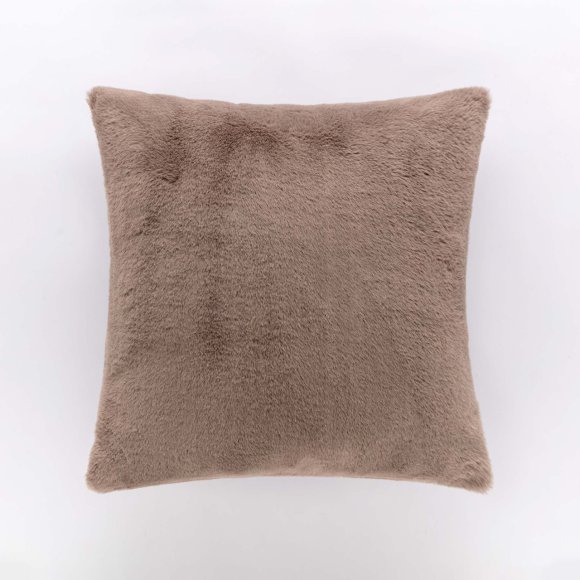 RIVIERA - CUSCINO "HYGGE" CON ZIP - MARRONE GLACE