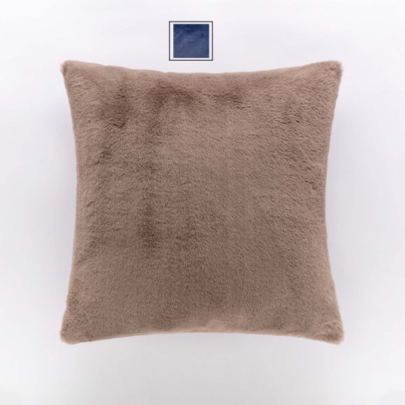 RIVIERA - CUSCINO "HYGGE" CON ZIP - BLU NOTTE