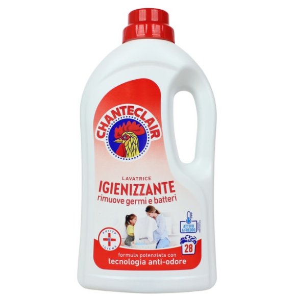 Chanteclair Detersivo Lavatrice Liquido Igienizzante 28 Lavaggi Ml.1260