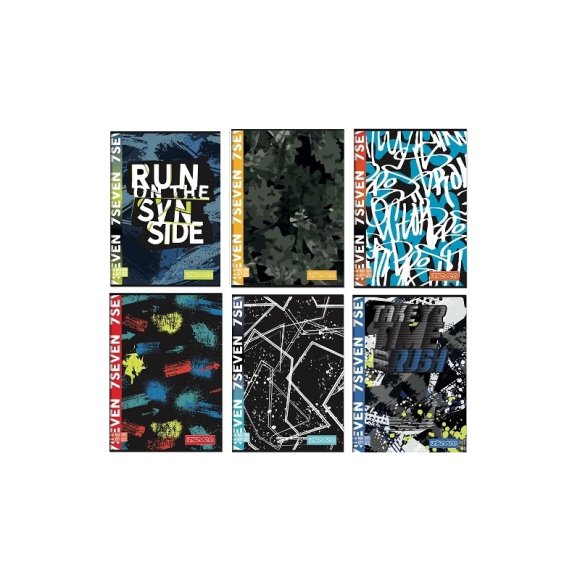 QUADERNO A4 MAXI 5M 96/100 SEVENBOY