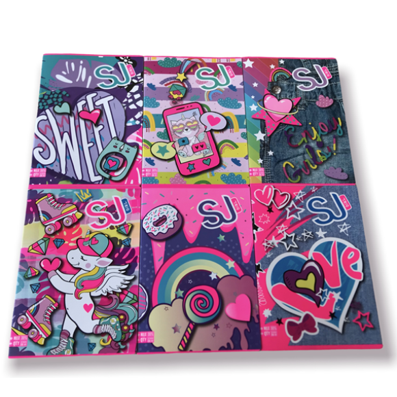 QUADERNO A4 MAXI A 96/100 GANG GIRL