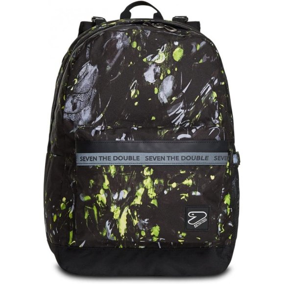 ZAINO REVERSIBILE C/CUFFIE GIALLO