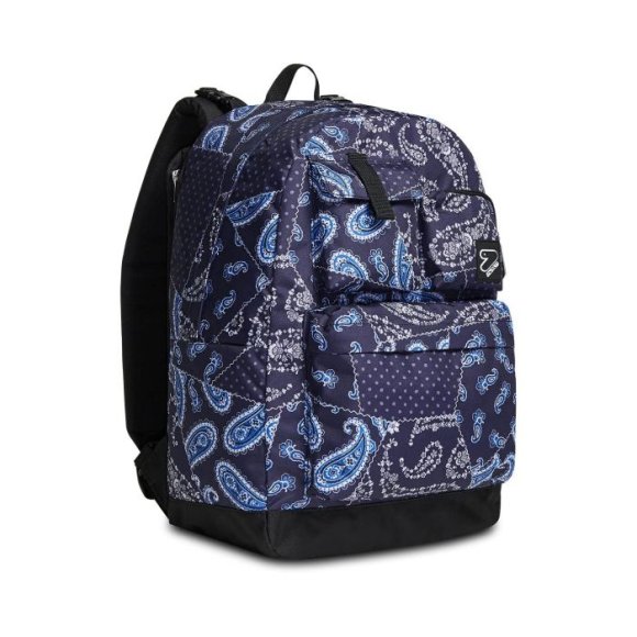 ZAINO REVERSIBILE C/CUFFIE BLU CASH