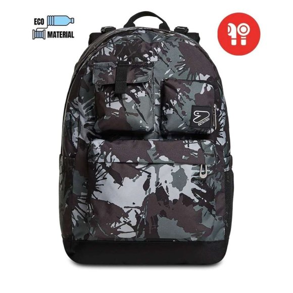 ZAINO REVERSIBILE C/CUFFIE BROWN