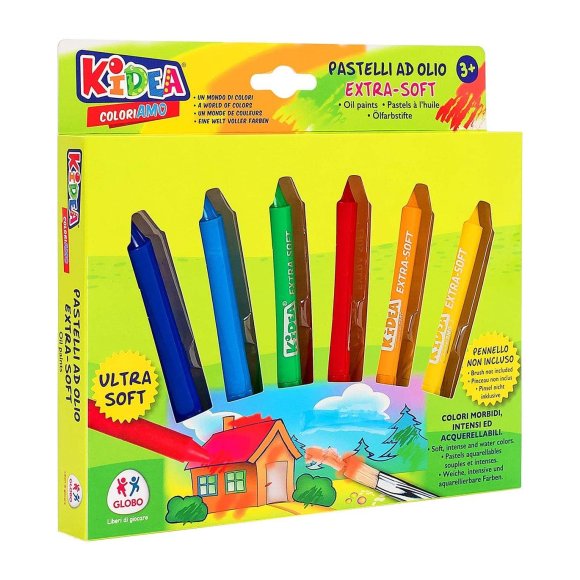 PASTELLI A OLIO EXTRA SOFT 6PZ