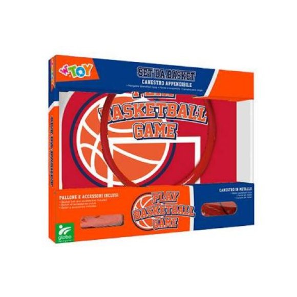 CANESTRO BASKET D22CM CON PALLA