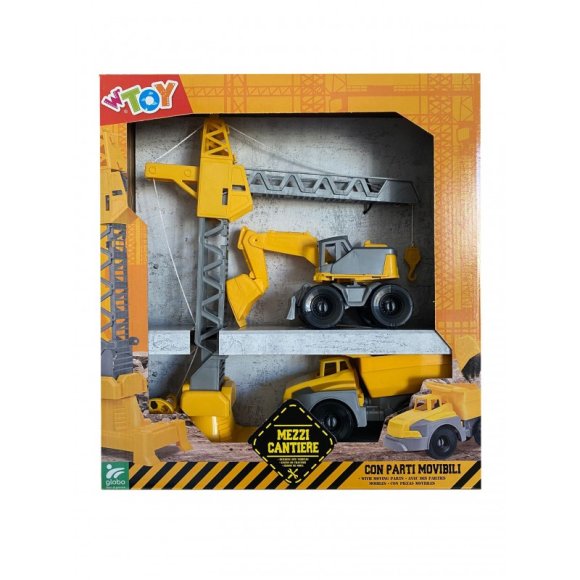 SET GRU 40CM C/SCAVATORE E CAMION