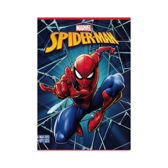 QUADERNO A4 MAXI 10M SPIDERMAN SEVE