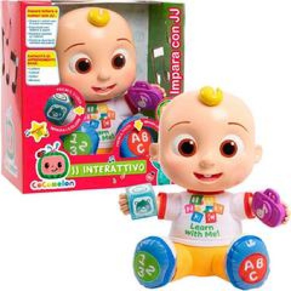COCOMELON JJ BAMBOLA INTERATTIVA