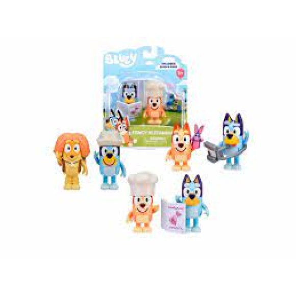 BLUEY NEW SET 2 PERSONAGGI ASS.