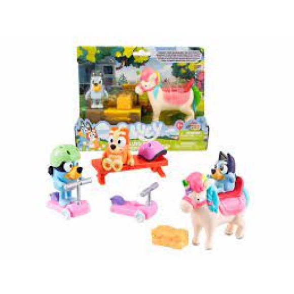 BLUEY NEW VEICOLI CON PERSONAGGI