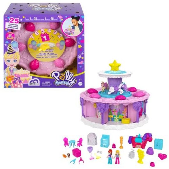 POLLY POCKET TORTA DI COMPLEANNO