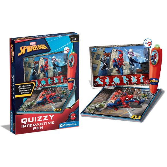 SPIDERMAN*QUIZZY INTERATTIVO 16452 SPIDERMAN*QUIZZY INTERATTIVO 16452