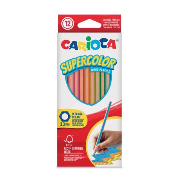 PASTELLI CARIOCA SUPERCOLOR A 12