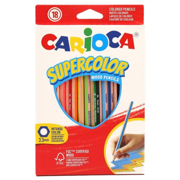 PASTELLI CARIOCA SUPERCOLOR A 18