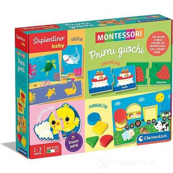 MONTESSORI*BABY - PRIMI GIOCHI