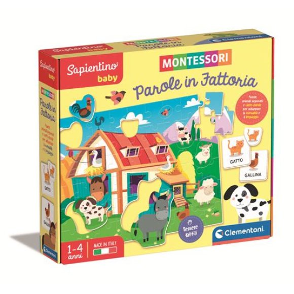 MONTESSORI*BABY -PAROLE IN FATTORIA