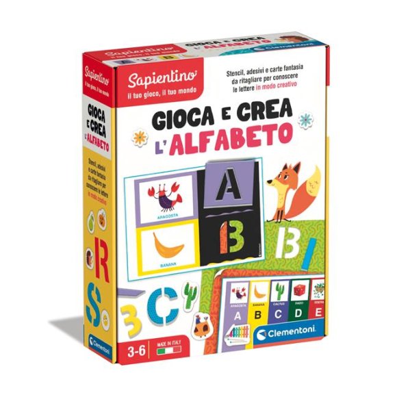CREA*E GIOCA:ALFABETO 16726 CREA*E GIOCA:ALFABETO 16726