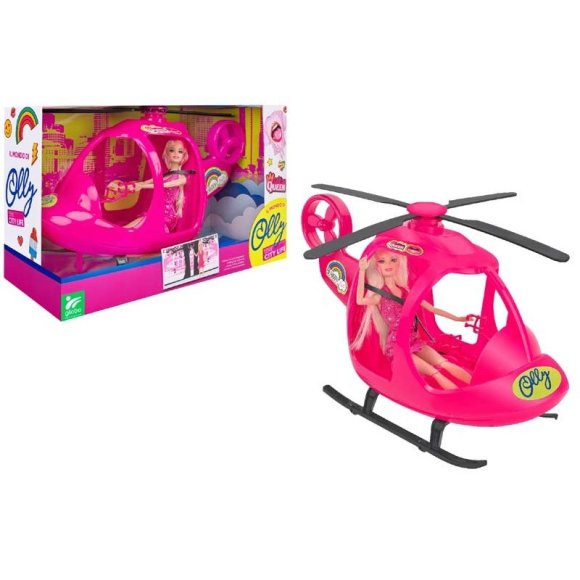 ELICOTTERO CON FASHION DOLL OLLY