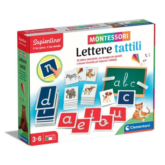 MONTESSORI*LETTERE TATTILI 16358