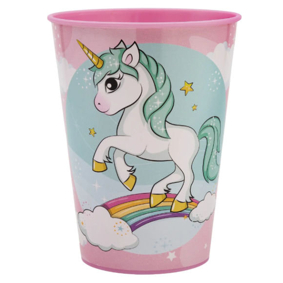 UNICORNO*BICCHIERE 260ML ST09599