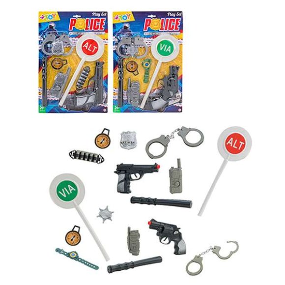 SET POLIZIA C/PISTOLA 41443